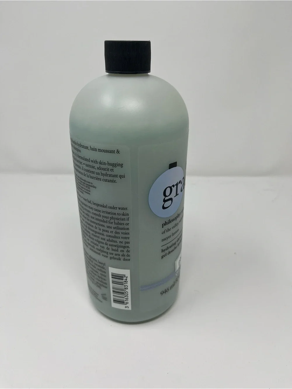 Philosophy Baby Grace Hydrating Shower Gel — Light Green Bottle